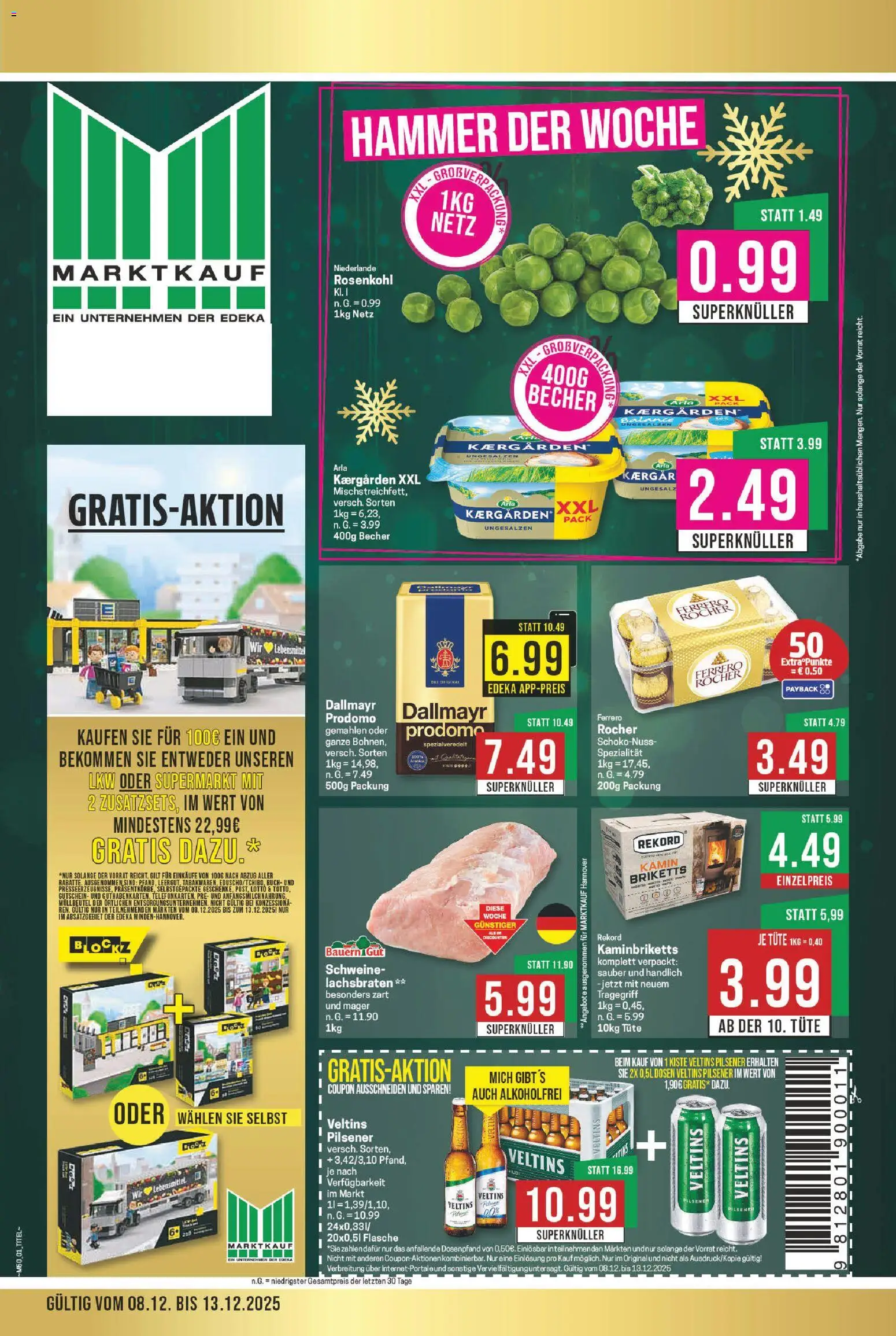 Marktkauf Prospekt 	 - Seite 1 - gültig ab 08.12.2025