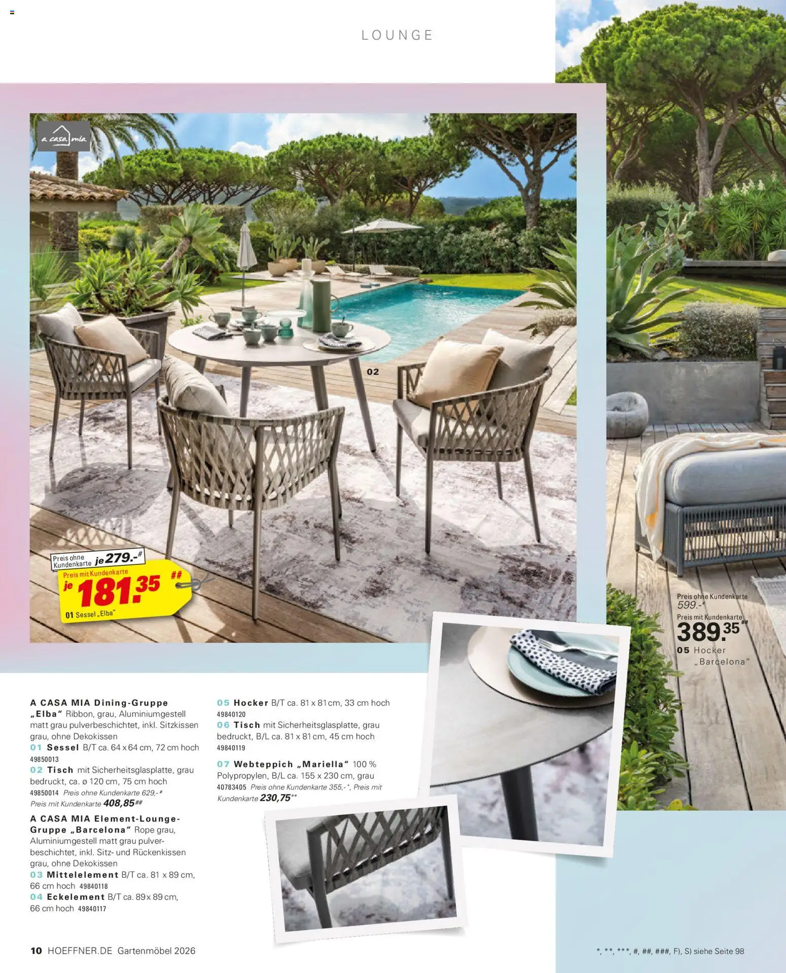 Höffner Prospekt Gartenmöbel - Seite 10 - gültig ab 27.03.2026