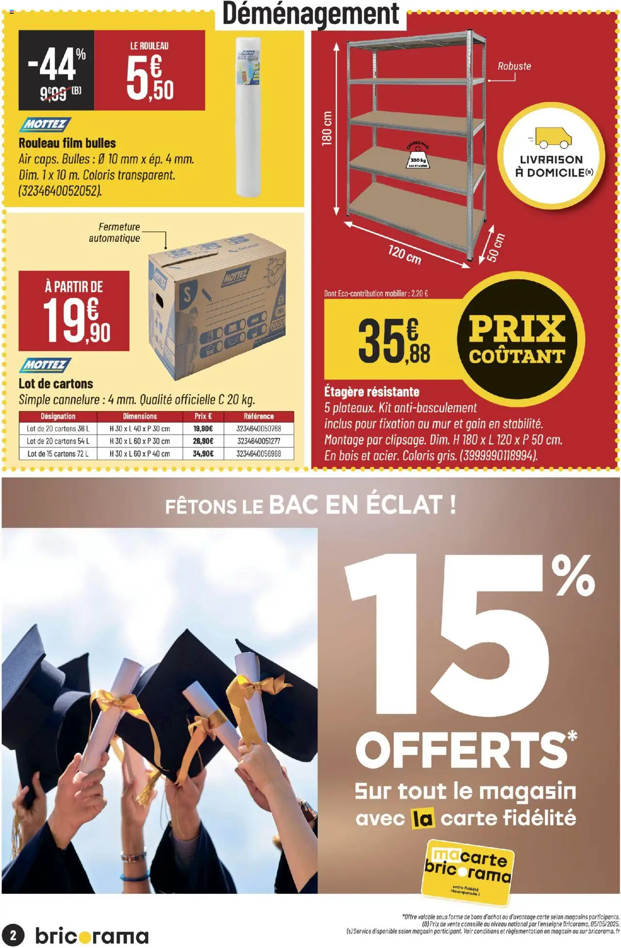 Bricorama catalogue - page 2 - valable à partir du 02/07/2025