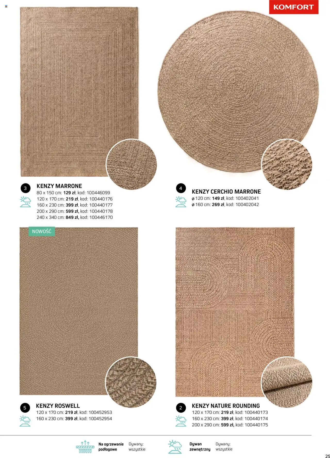 Komfort Gazetka - Katalog Ogród Taras I Balkon - strona 25- ważny od 04.04.2025
