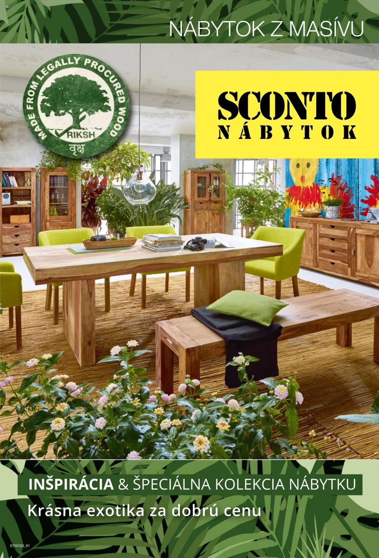 Sconto nábytok - nábytok z masívu - strana 1- platný od 26.02.2025