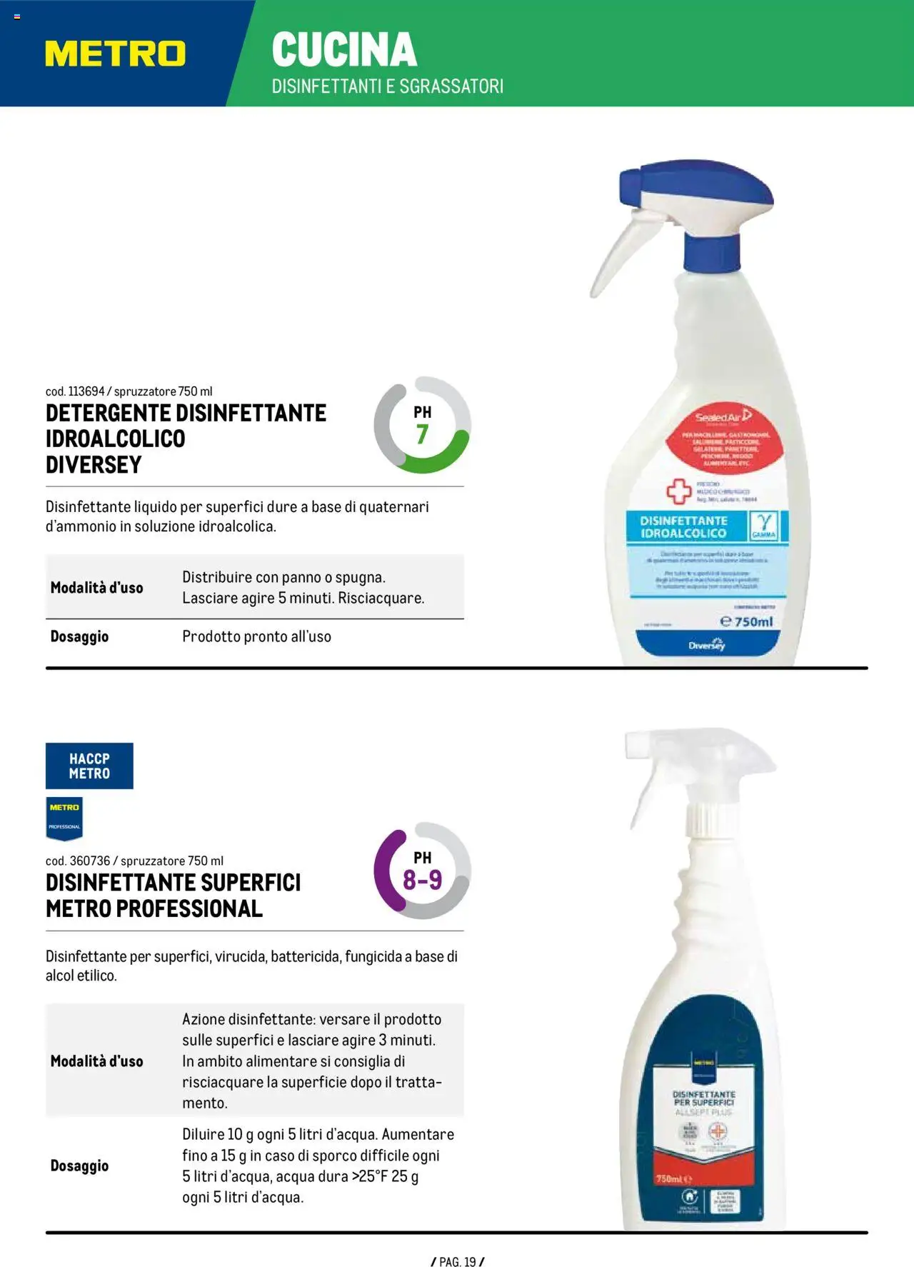 Metro Detergenza Professionale catalogo - pagina 19 - valido dal 11/09/2025