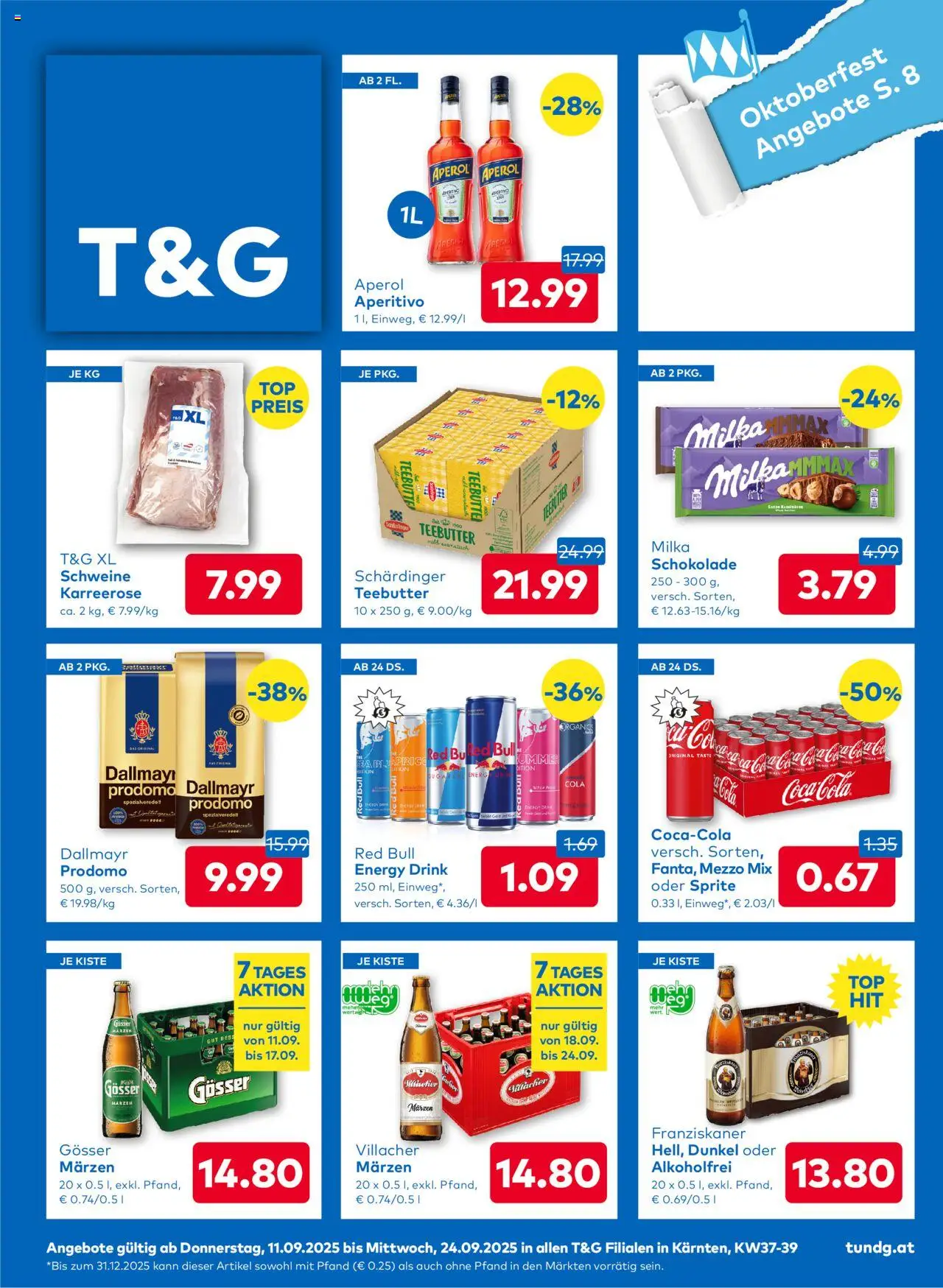 T&G Kärnten - Seite 1- gültig ab 11.09.2025