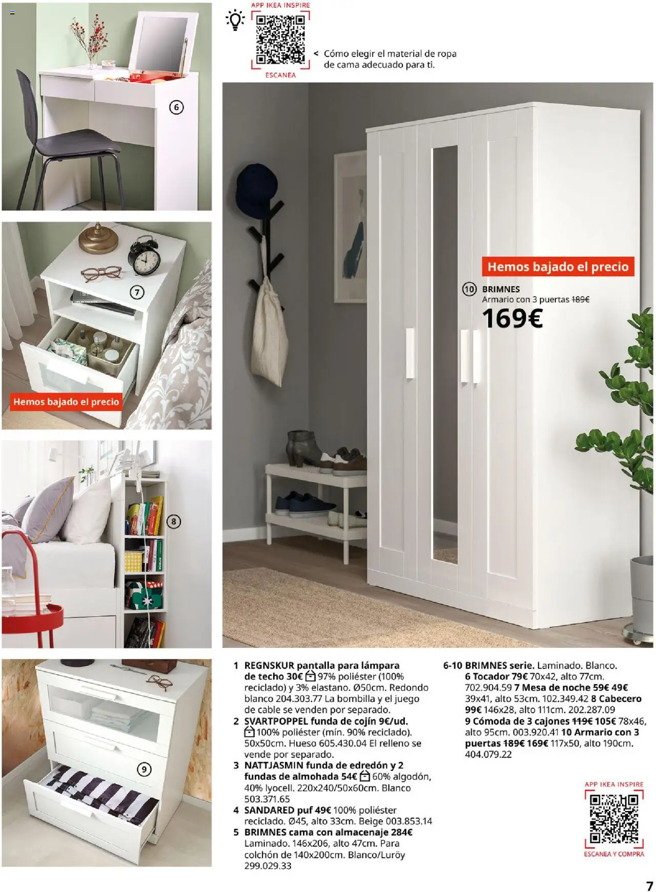 Catálogo IKEA Dormitorios - Página de 7 - Válido desde 01/09/2025