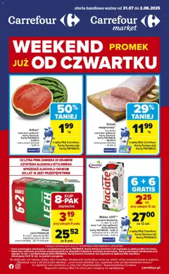 Podgląd Carrefour Gazetka - Weekend promek już od czwartku ważny od 31.07.2025