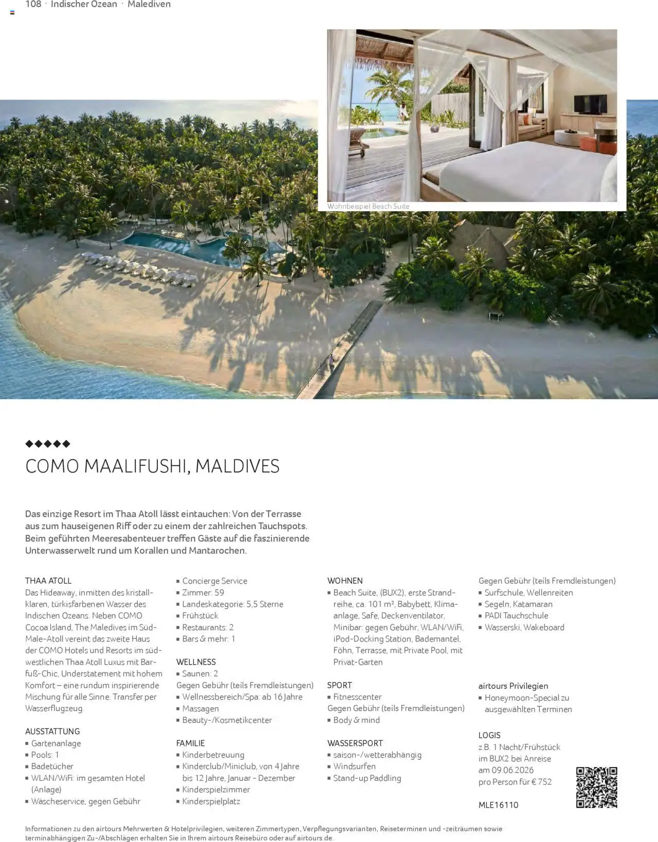TUI airtours Katalog  Erstklassige Fernreisen 2025/26 - Seite 108 - gültig ab 01.11.2025
