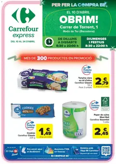 Vista previa del folleto Carrefour Express folleto válido desde 10/04/2026