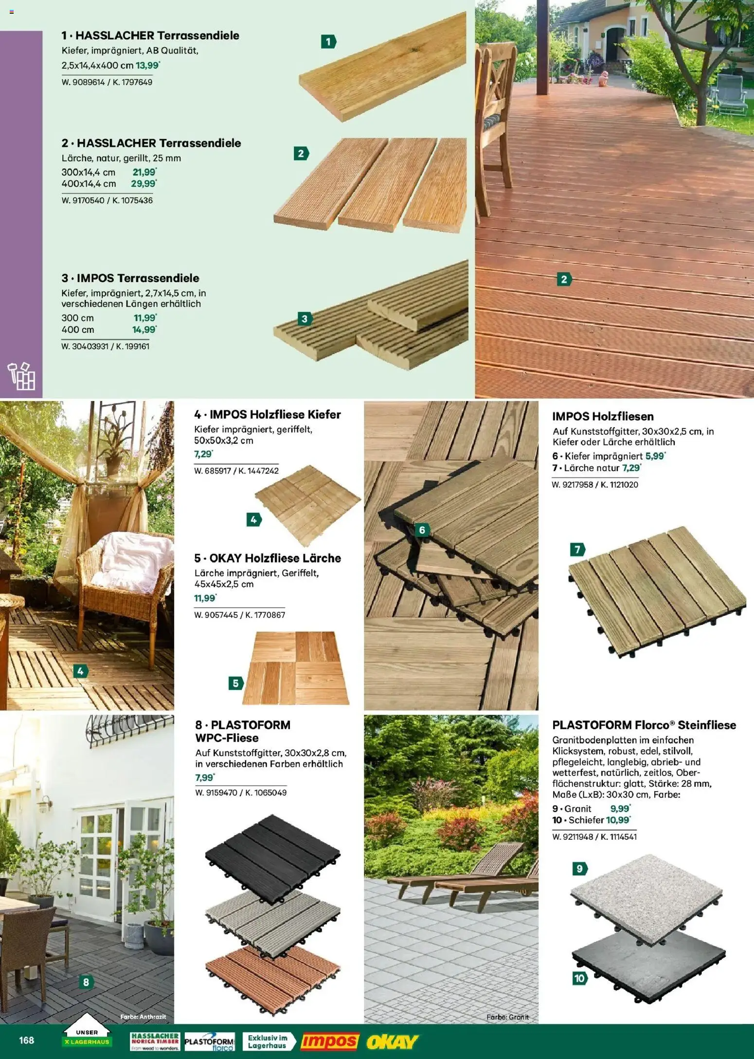 Lagerhaus Garten & Freizeit Katalog 2026 - Wien, Innsbruck - page 168- valid from 01.03.2026