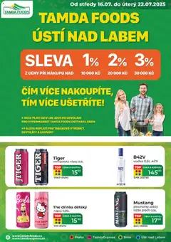 Náhled Tamda Foods leták platný od 16.07.2025