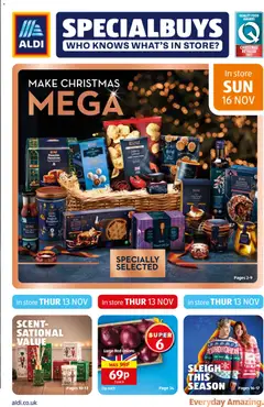 Aldi - Mega Christmas Scottish valid from 13/11/2025