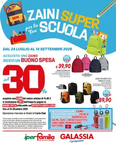 Anteprima Famila Zaini catalogo valida dal 24/07/2025