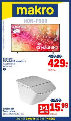 Makro - Non-Food geldig vanaf 30-07-2025