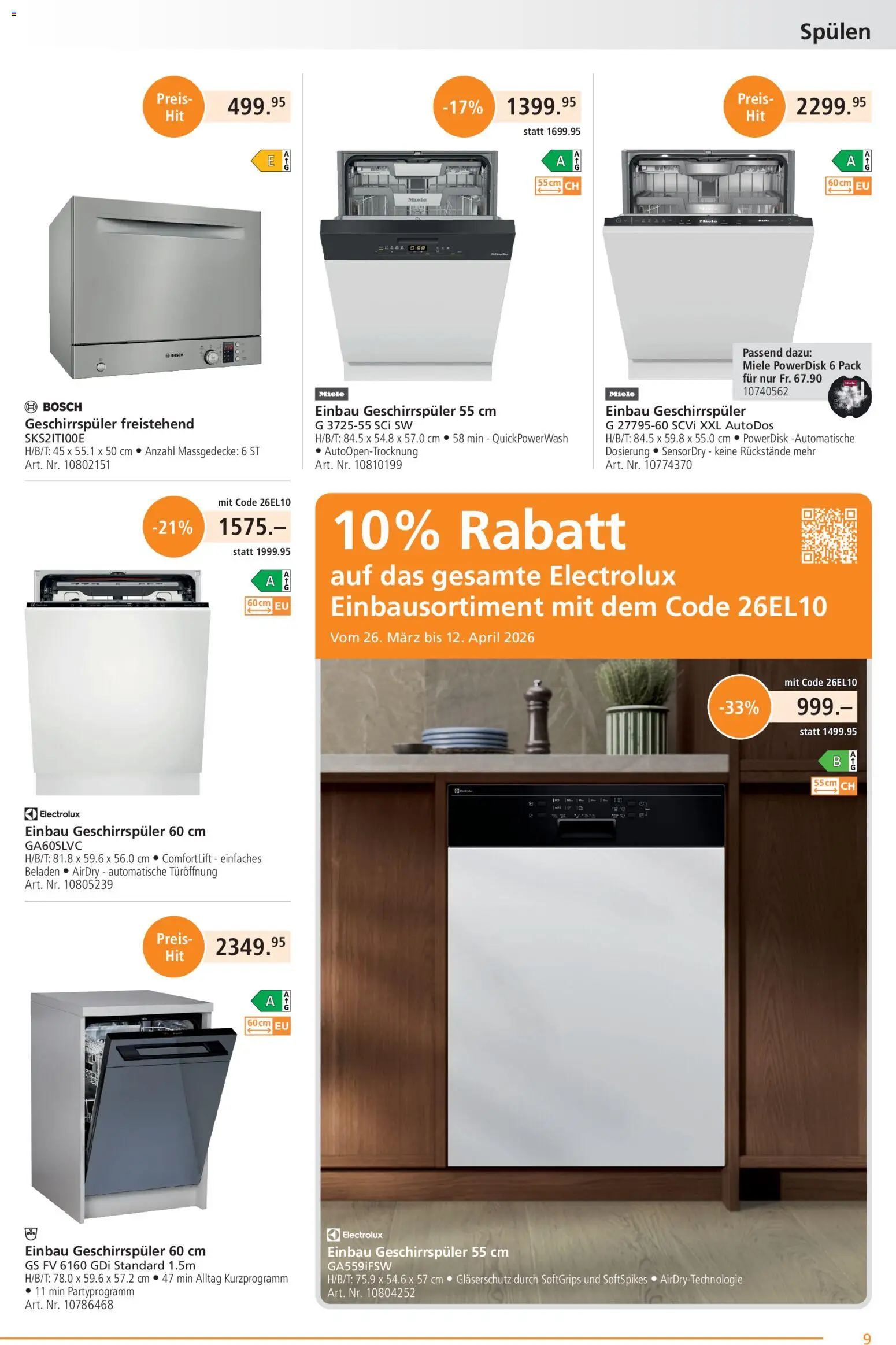 Fust aktionen - page 9- valid from 23.03.2026