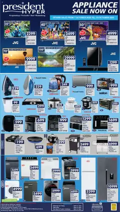 Preview President Hyper - Price Drop Appliances valid from 07/10/2025