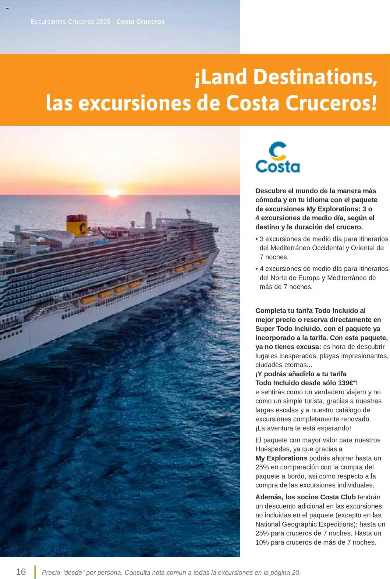 Viajes El Corte Inglés Excursiones Cruceros - Página de 16 - Válido desde 27/03/2025