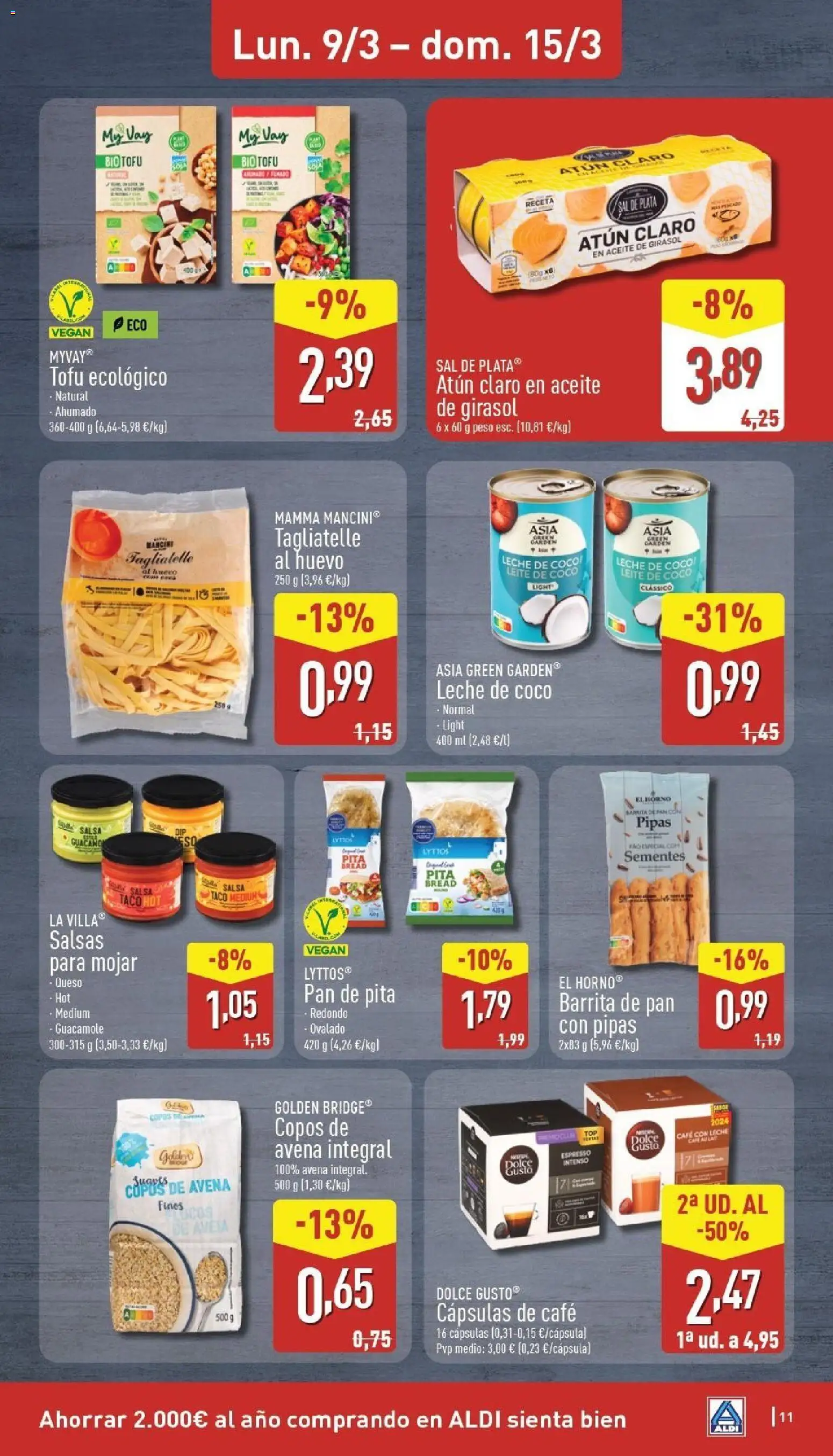 Aldi folleto Canarias - Página de 11 - Válido desde 09/03/2026