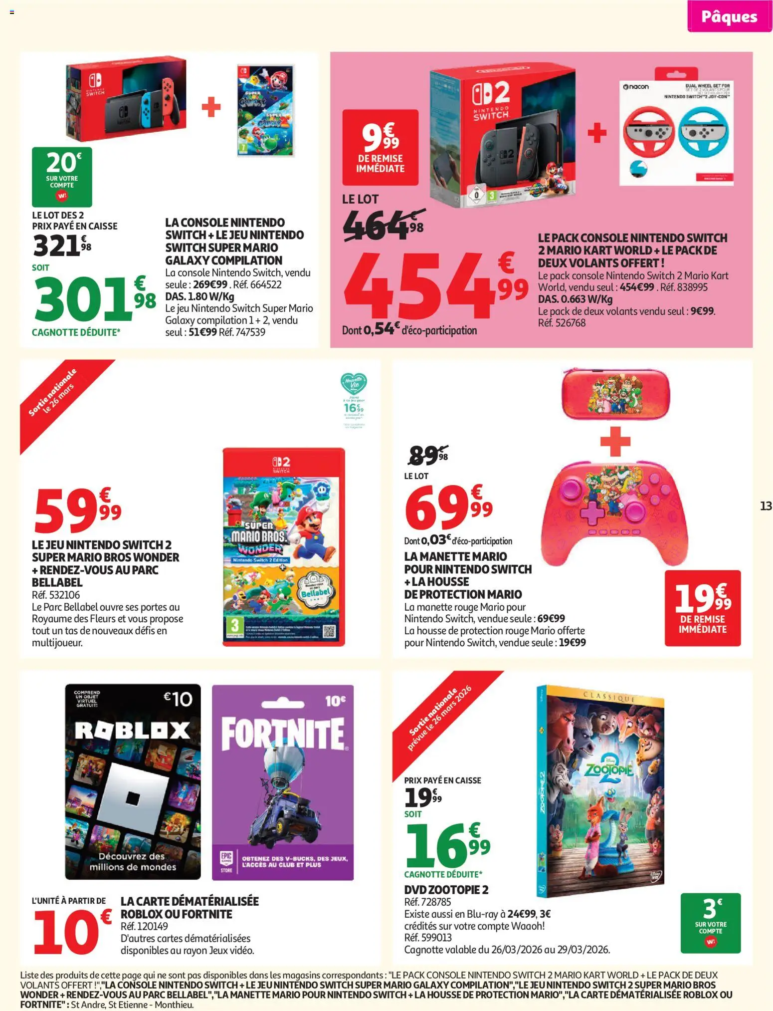 Auchan folder / publicité - page 13- valid from 24/03/2026