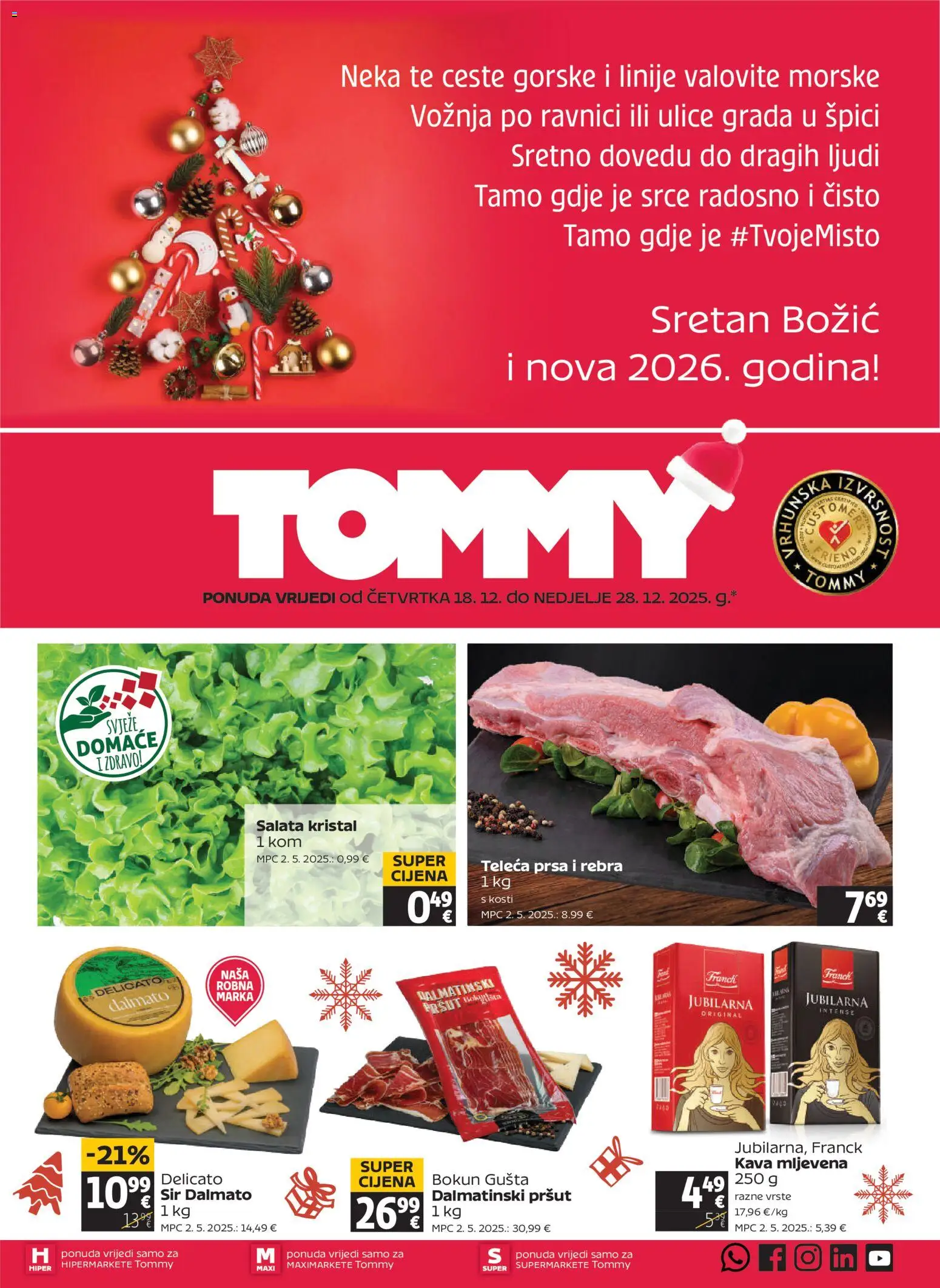 Katalog Tommy - stranica 1- važeći od 18.12.2025