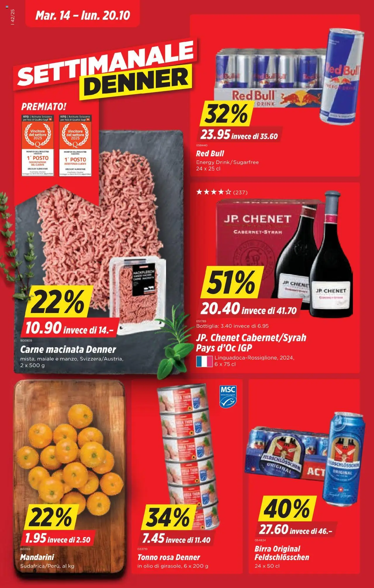 Denner Aktionen IT - Seite 1- gültig ab 14.10.2025