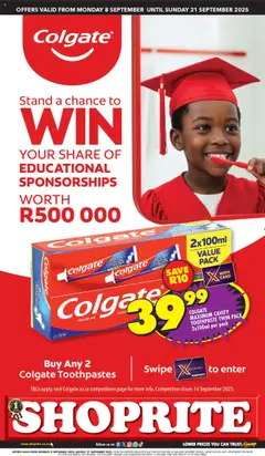 Preview Shoprite - Colgate Promotion valid from 08/09/2025