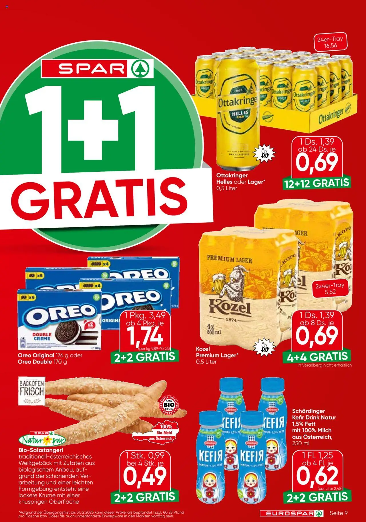 Eurospar Flugblatt - Seite 9- gültig ab 17.07.2025