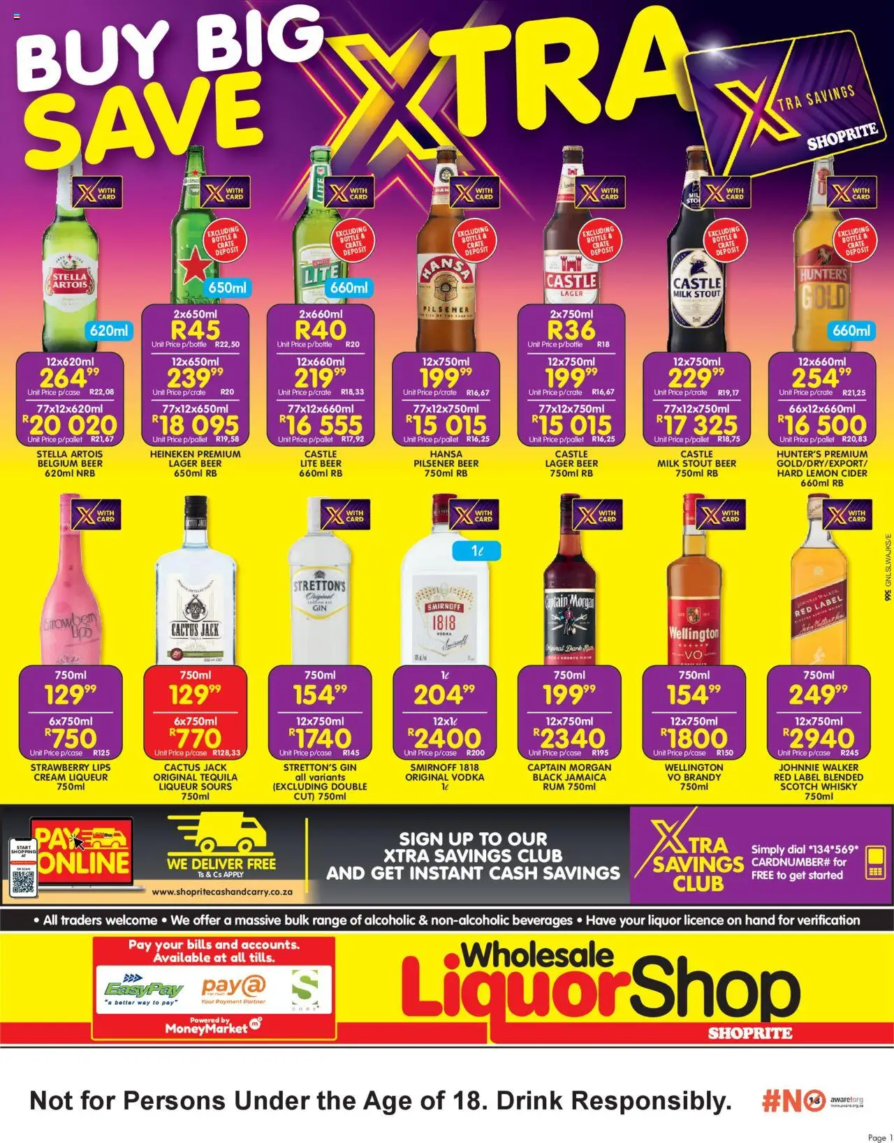 Shoprite - Wholesale LiquorShop Deals Selected Stores - page 1- valid from 06/10/2025