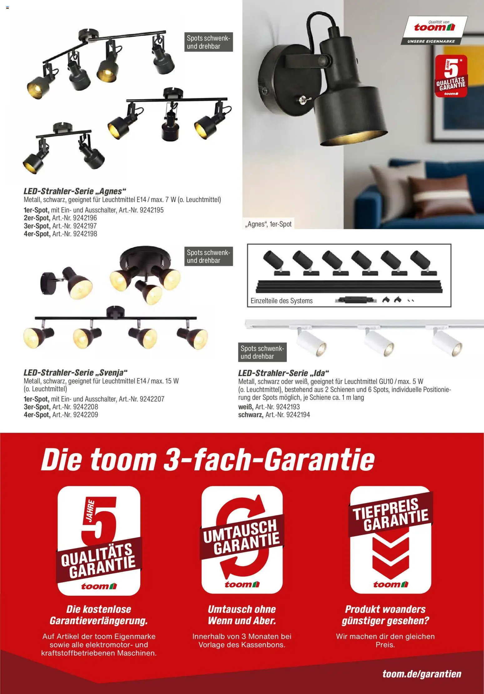 Toom Baumarkt  Wohnen & Haushalt 2026 - Seite 73 - gültig ab 01.01.2026