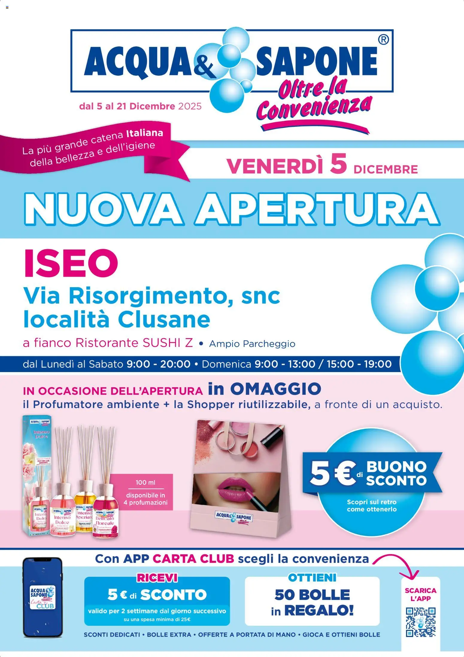 Acqua e Sapone Iseo catalogo - pagina 1 - valido dal 05/12/2025
