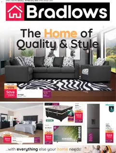Preview Bradlows Botswana Home Catalogue valid from 15/01/2026