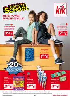 Vorschau Kik Prospekt gültig ab 04.08.2025
