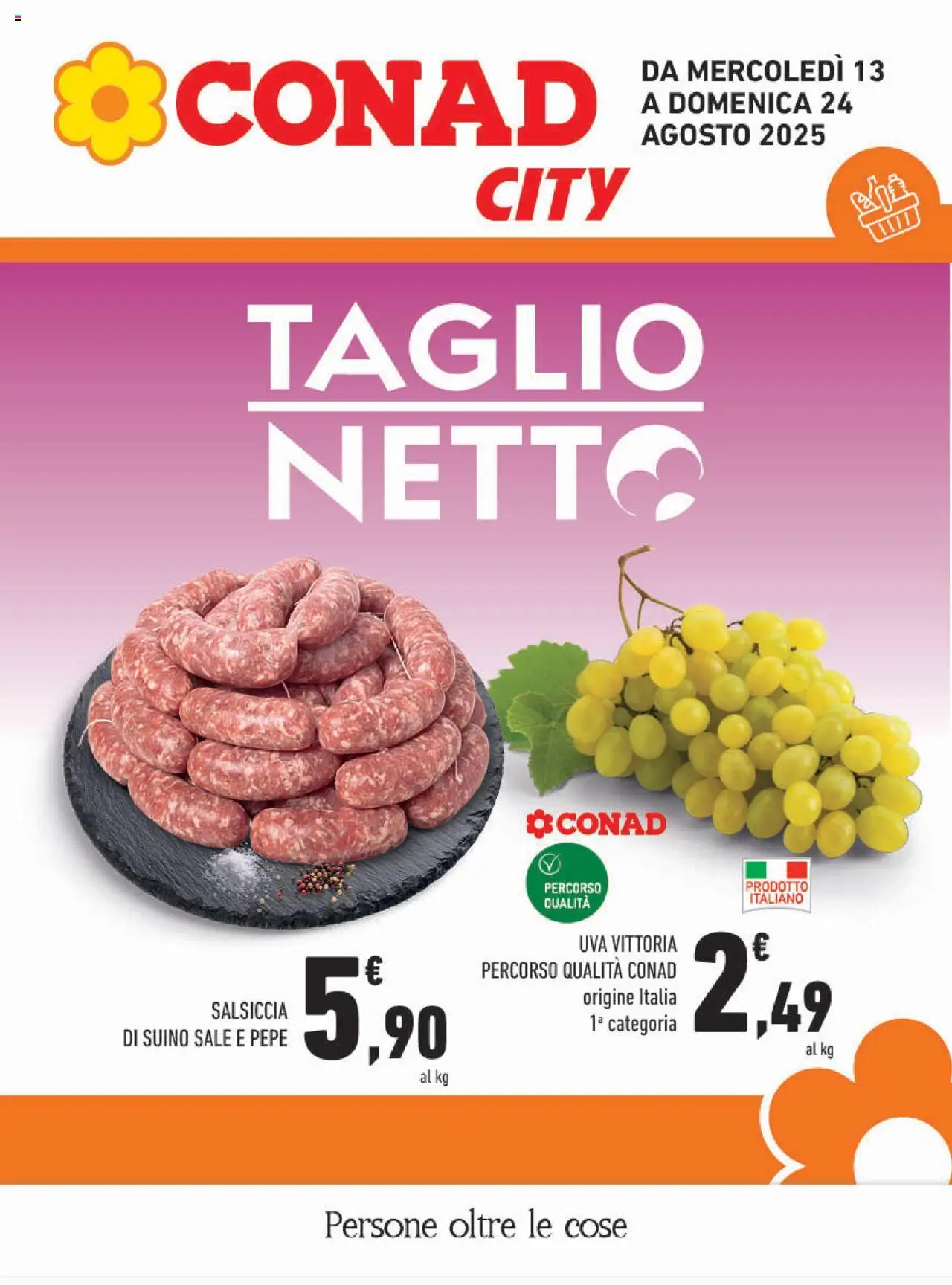 Conad City Campania catalogo - pagina 1 - valido dal 13/08/2025