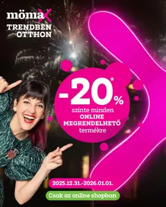 Előnézet Mömax Akciós újság érvényes 2025.12.31.-tól