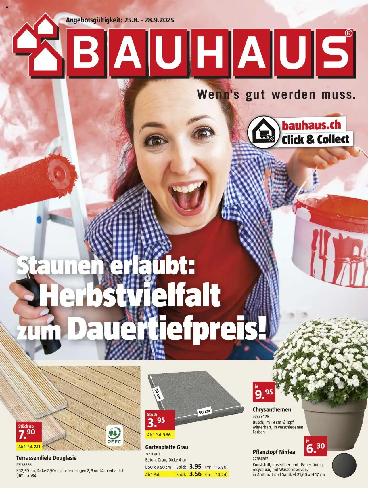 Bauhaus Aktionen - Seite 1- gültig ab 25.08.2025