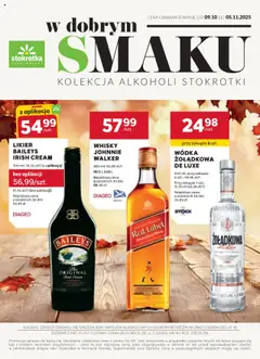 Podgląd Stokrotka Gazetka - Oferta alkoholowa ważny od 09.10.2025