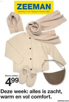 Zeeman folder geldig vanaf 11/10/2025