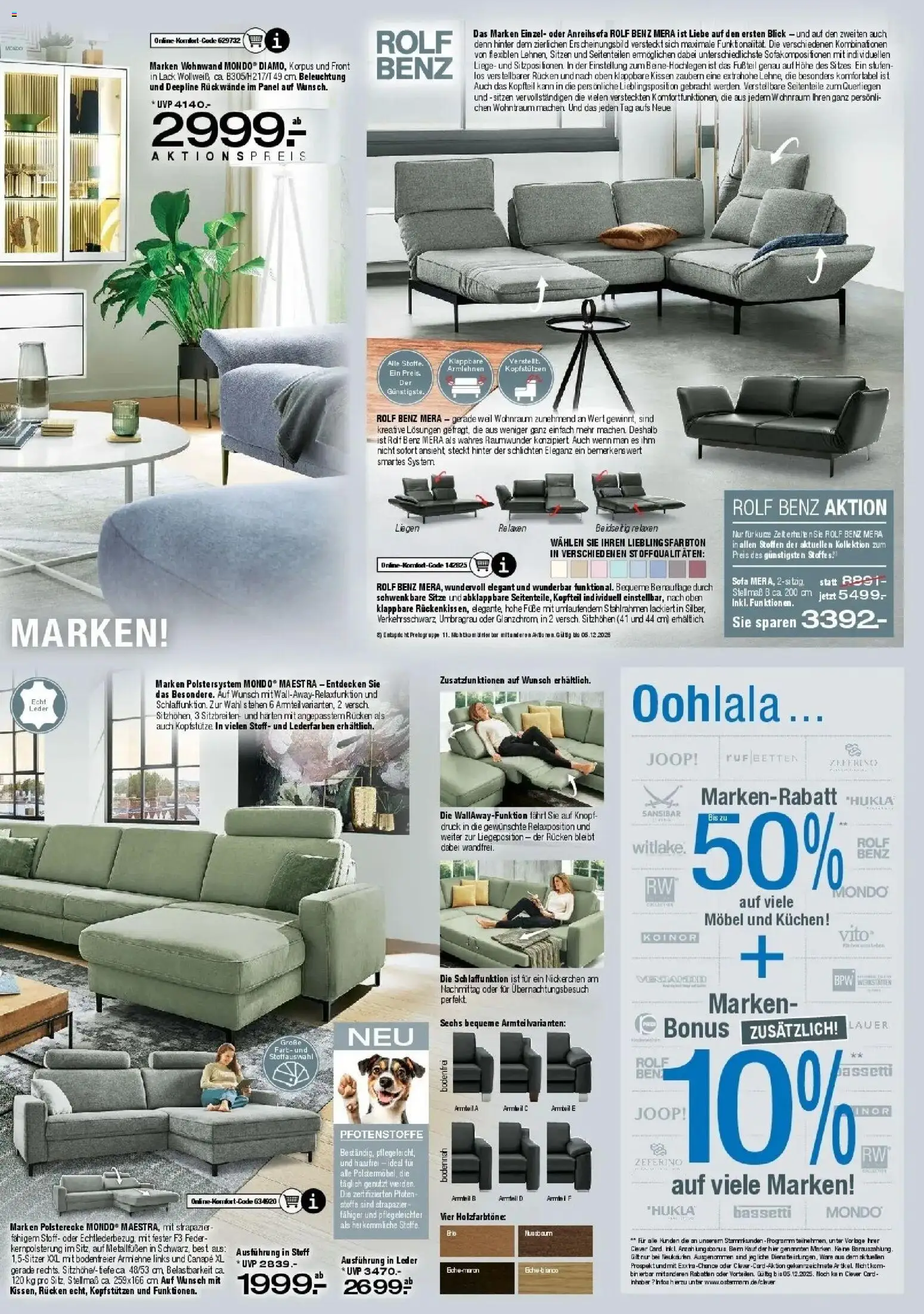 Ostermann - Möbel Ostermann: Neue Möbel wirken Wunder. - Seite 2 - gültig ab 28.11.2025