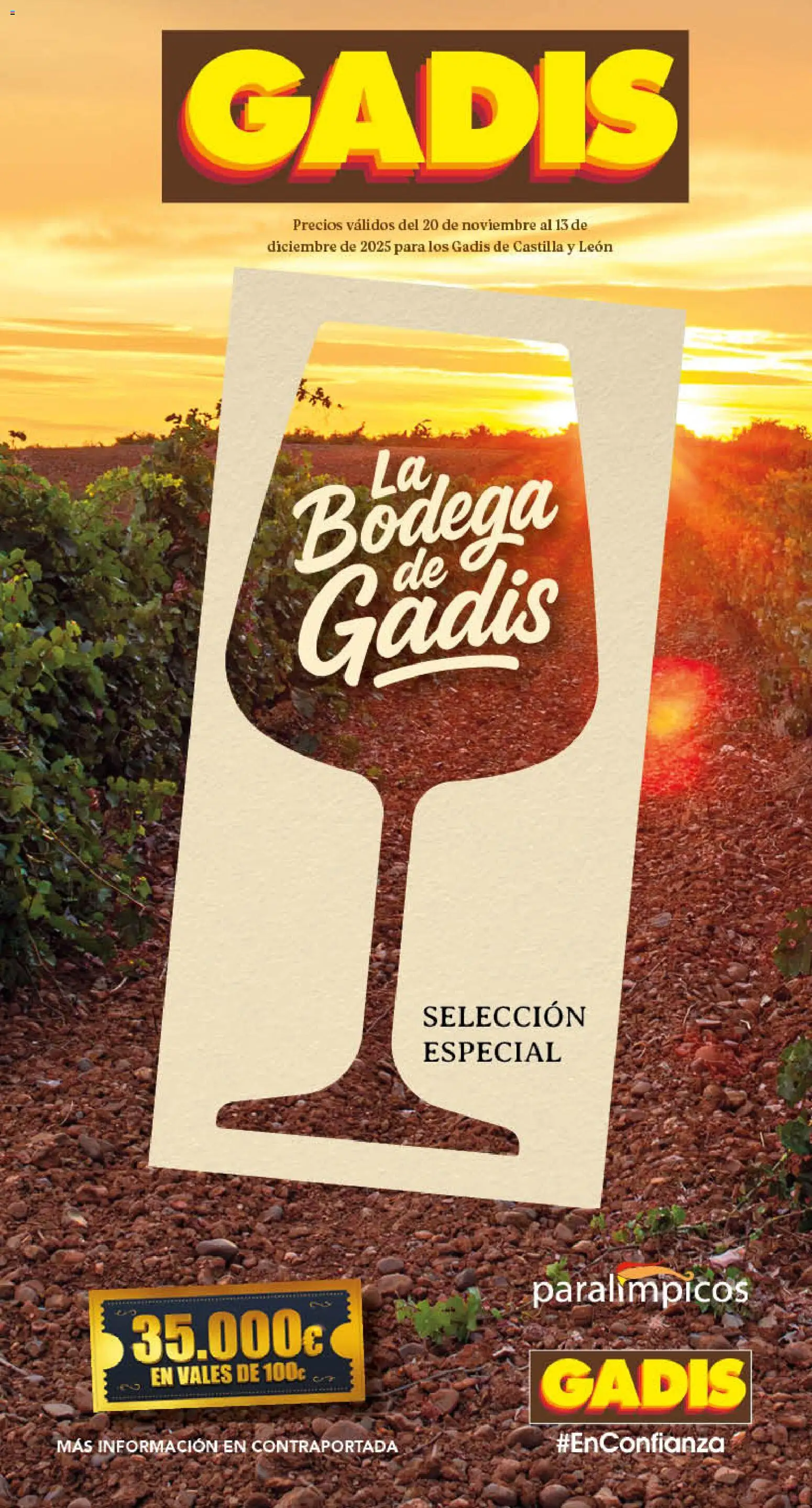 Gadis - folleto - Página de 1 - Válido desde 20/11/2025