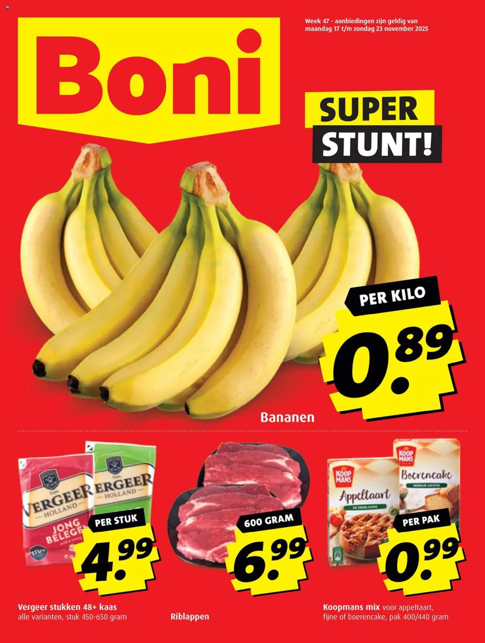 Boni - Folder week 47 - pagina 1- geldig vanaf 17-11-2025