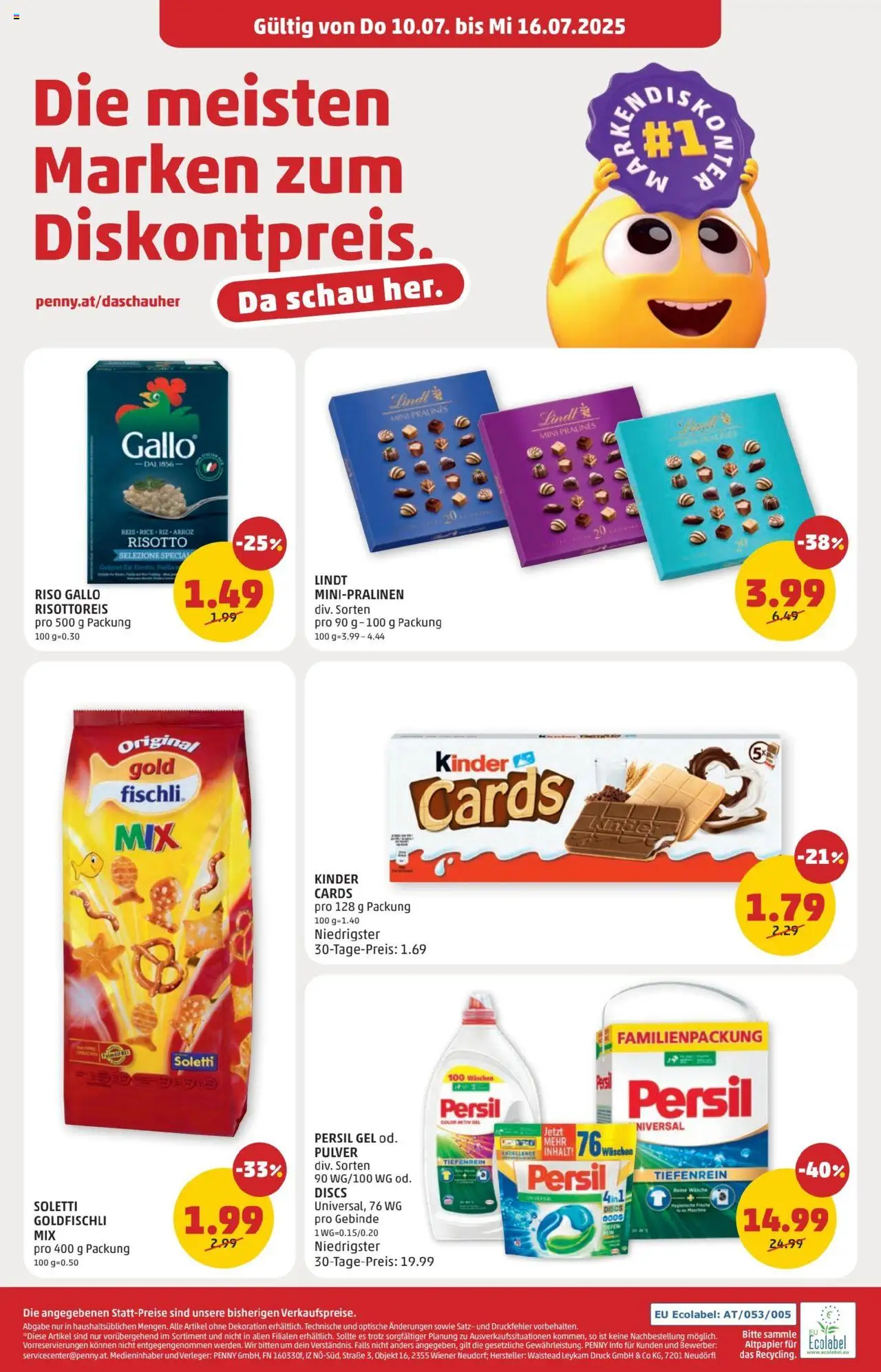 Penny Markt Flugblatt - Eröffnung in 4060 Leonding - Seite 8- gültig ab 10.07.2025