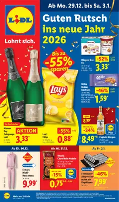 Vorschau Lidl - Prospekt gültig ab 29.12.2025