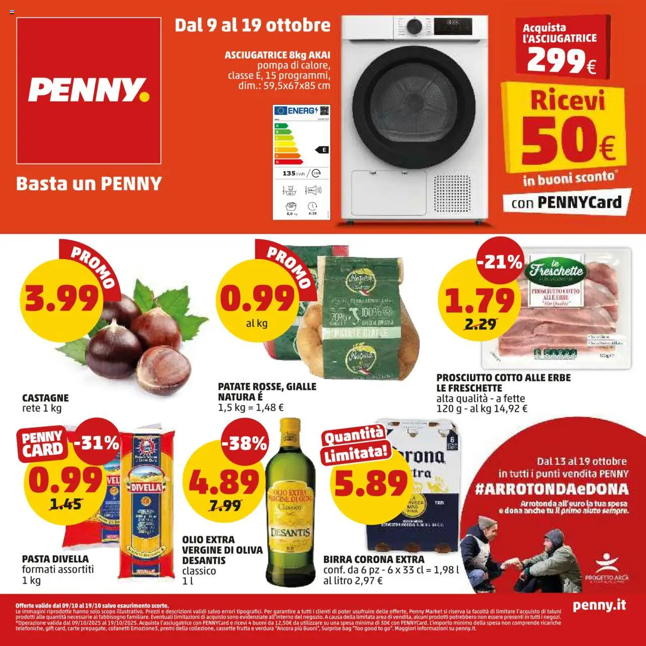 Volantino PENNY	 - pagina 1 - valido dal 09/10/2025