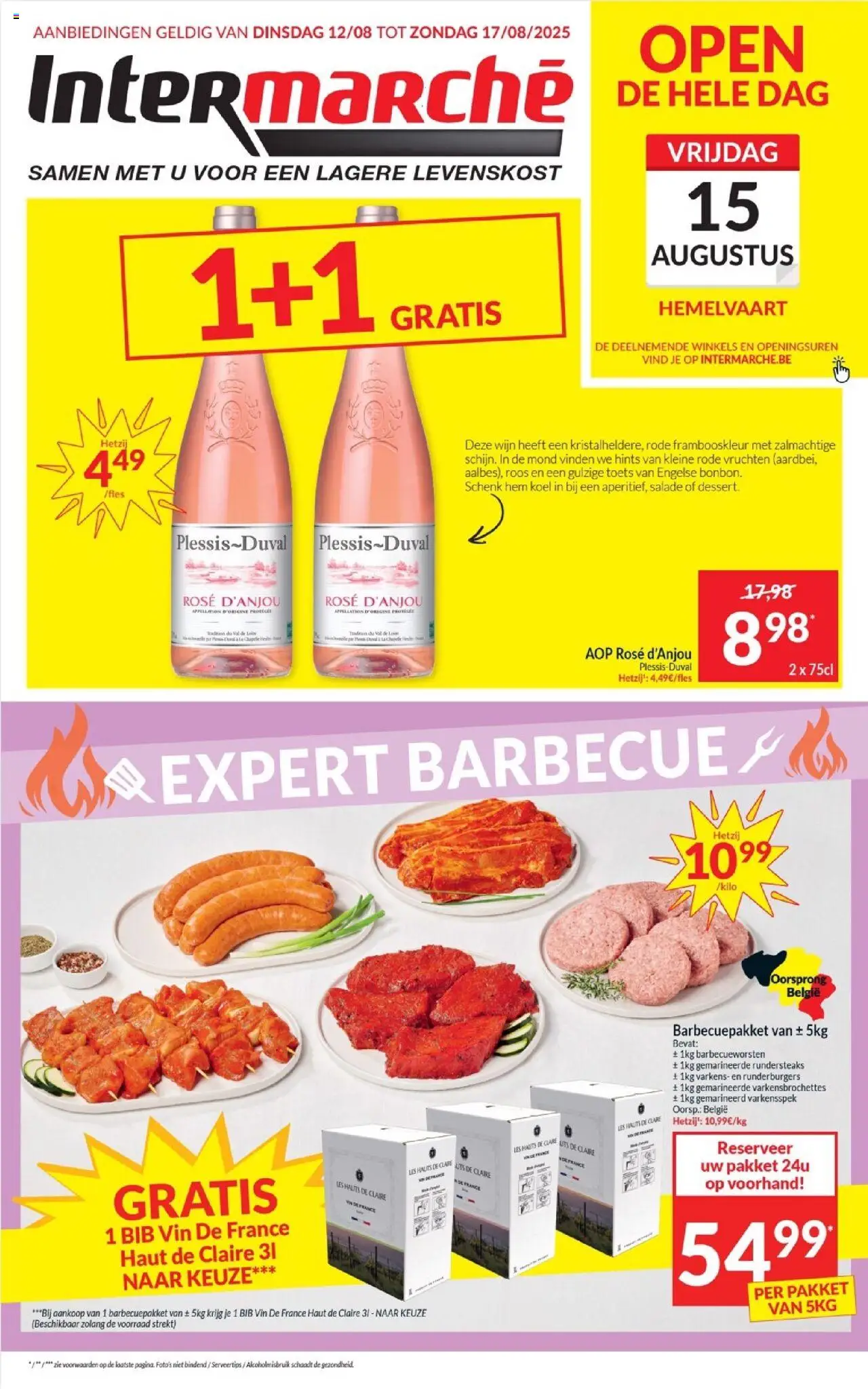 Intermarché folder week 33 - pagina 1- geldig vanaf 12/08/2025