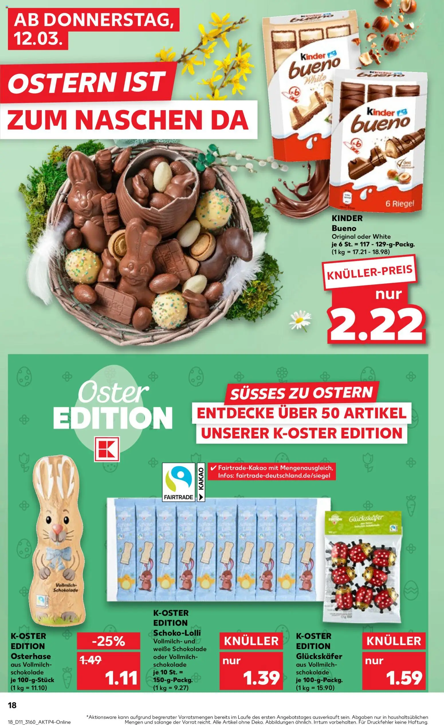 Kaufland Prospekt 	 - Seite 18 - gültig ab 12.03.2026