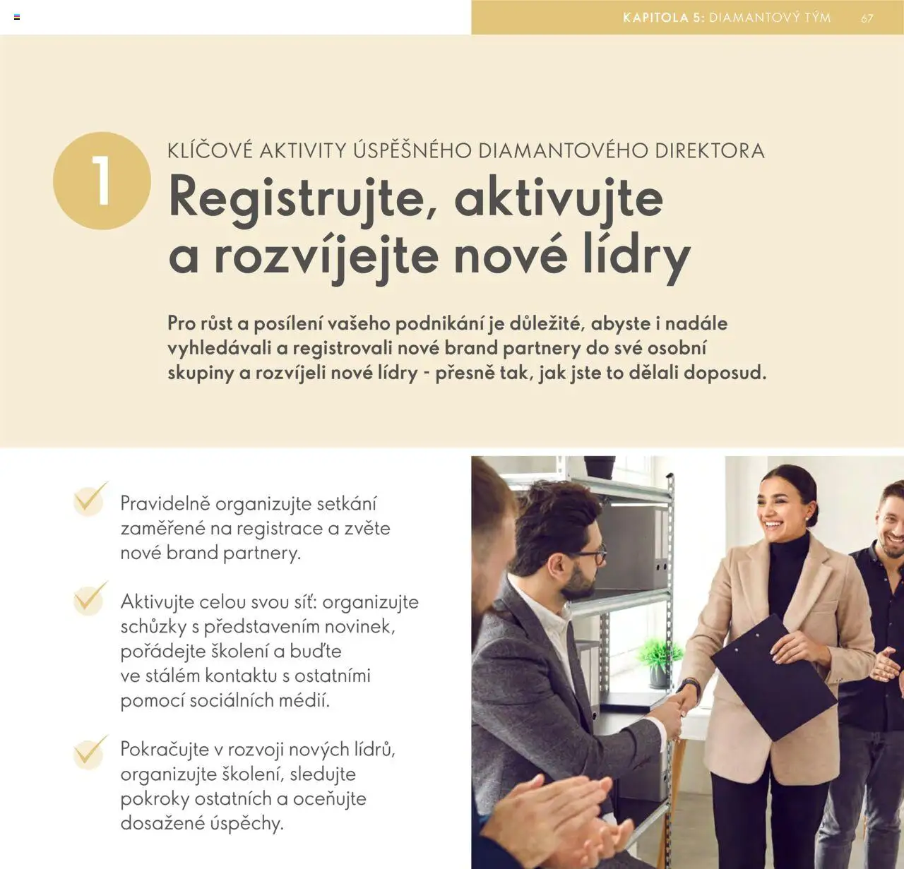Oriflame katalog Plán odměn pro Brand Partnery - strana 67- platný od 10.04.2025