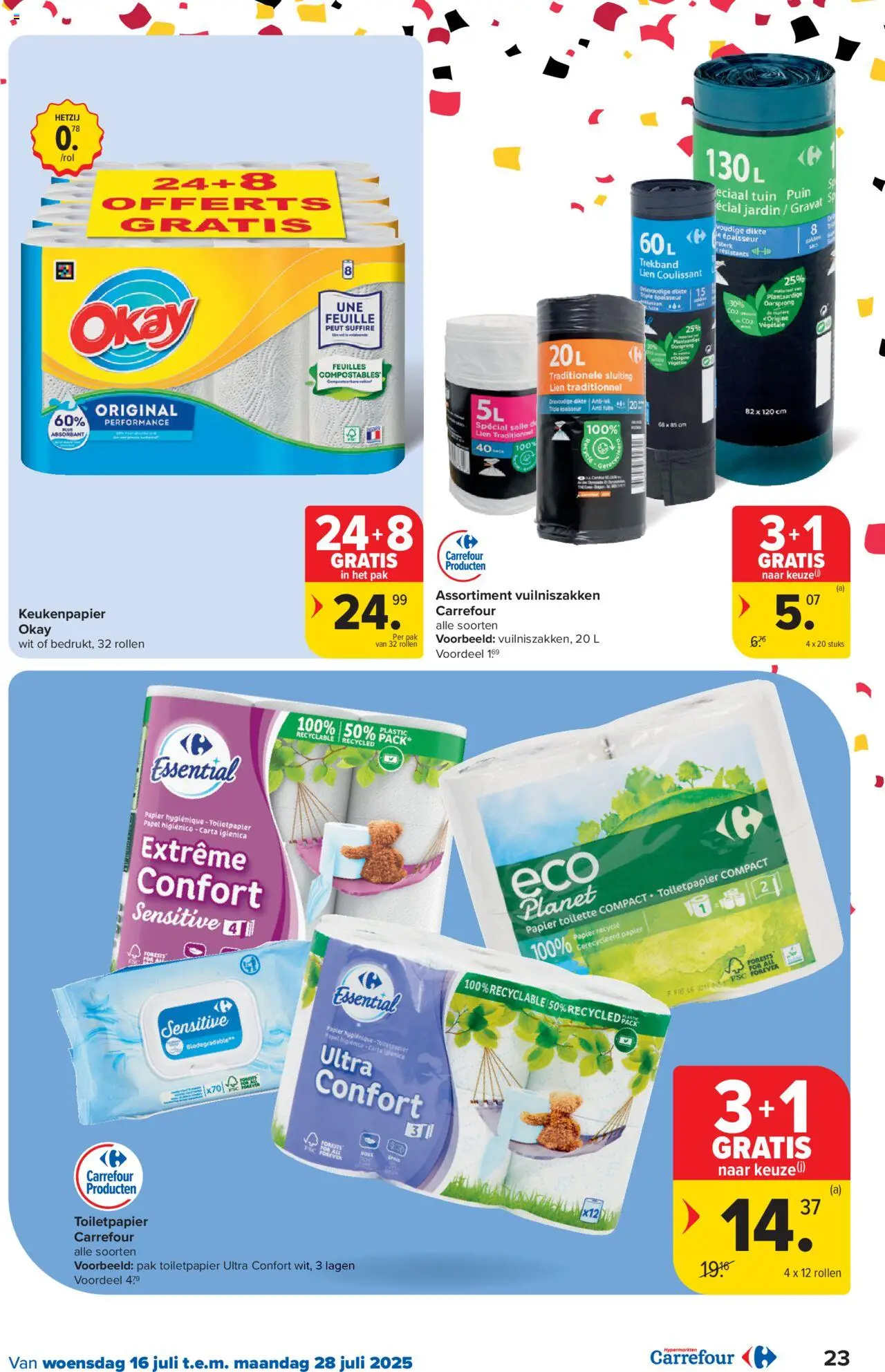 Carrefour folder week 29 - pagina 23- geldig vanaf 16/07/2025