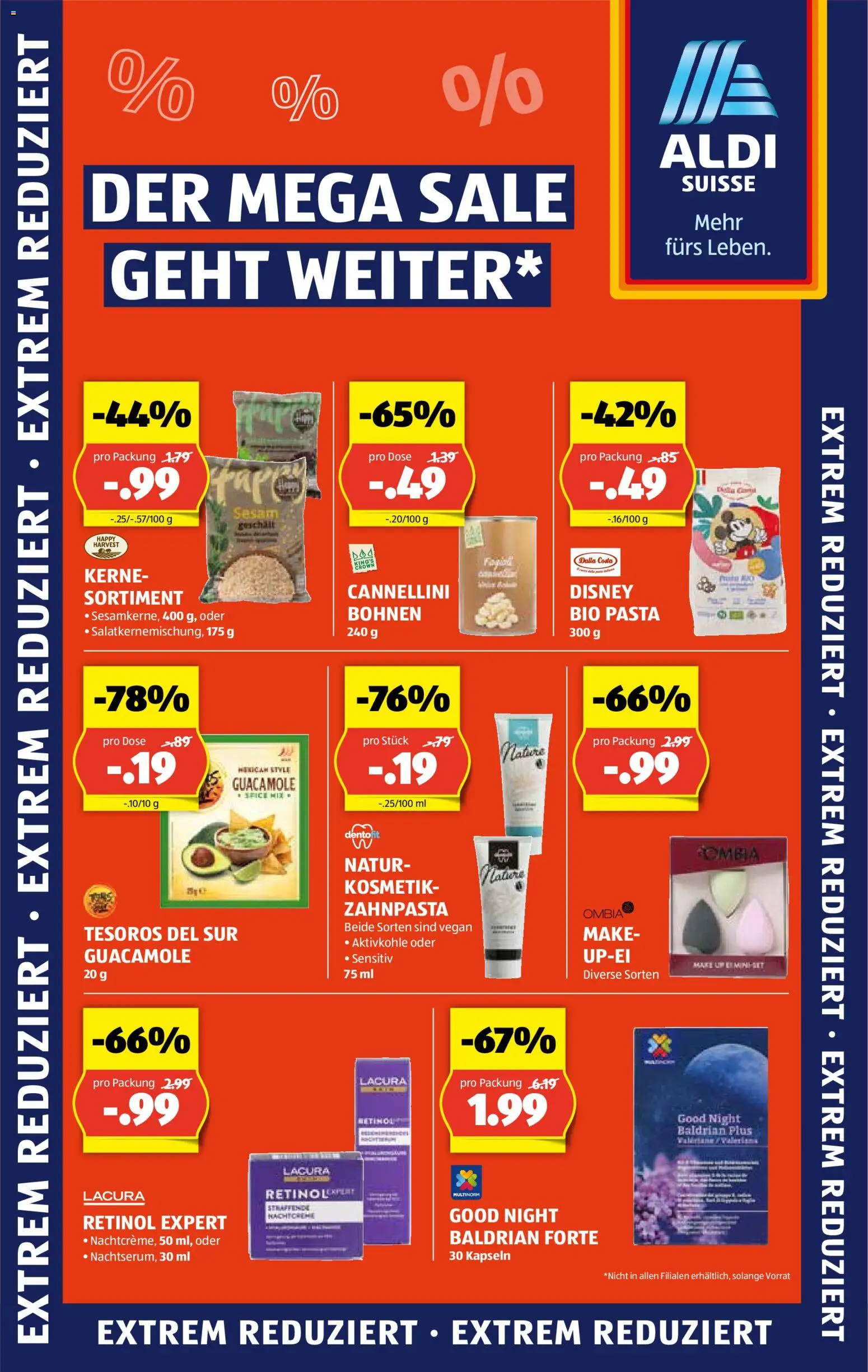 Aldi Aktionen Mega Sale - Seite 1- gültig ab 09.01.2026