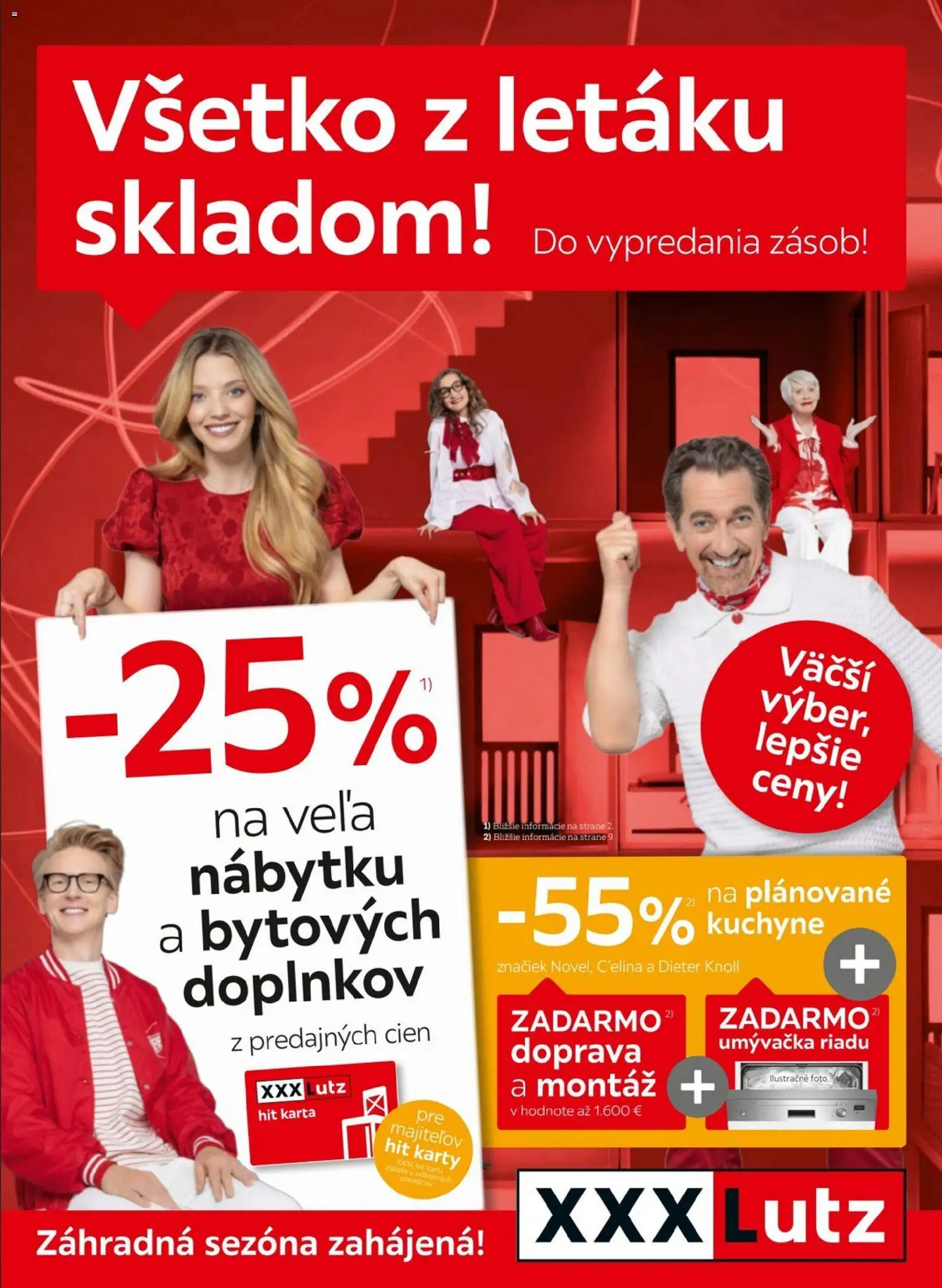 XXXLutz leták - strana 1- platný od 09.03.2026