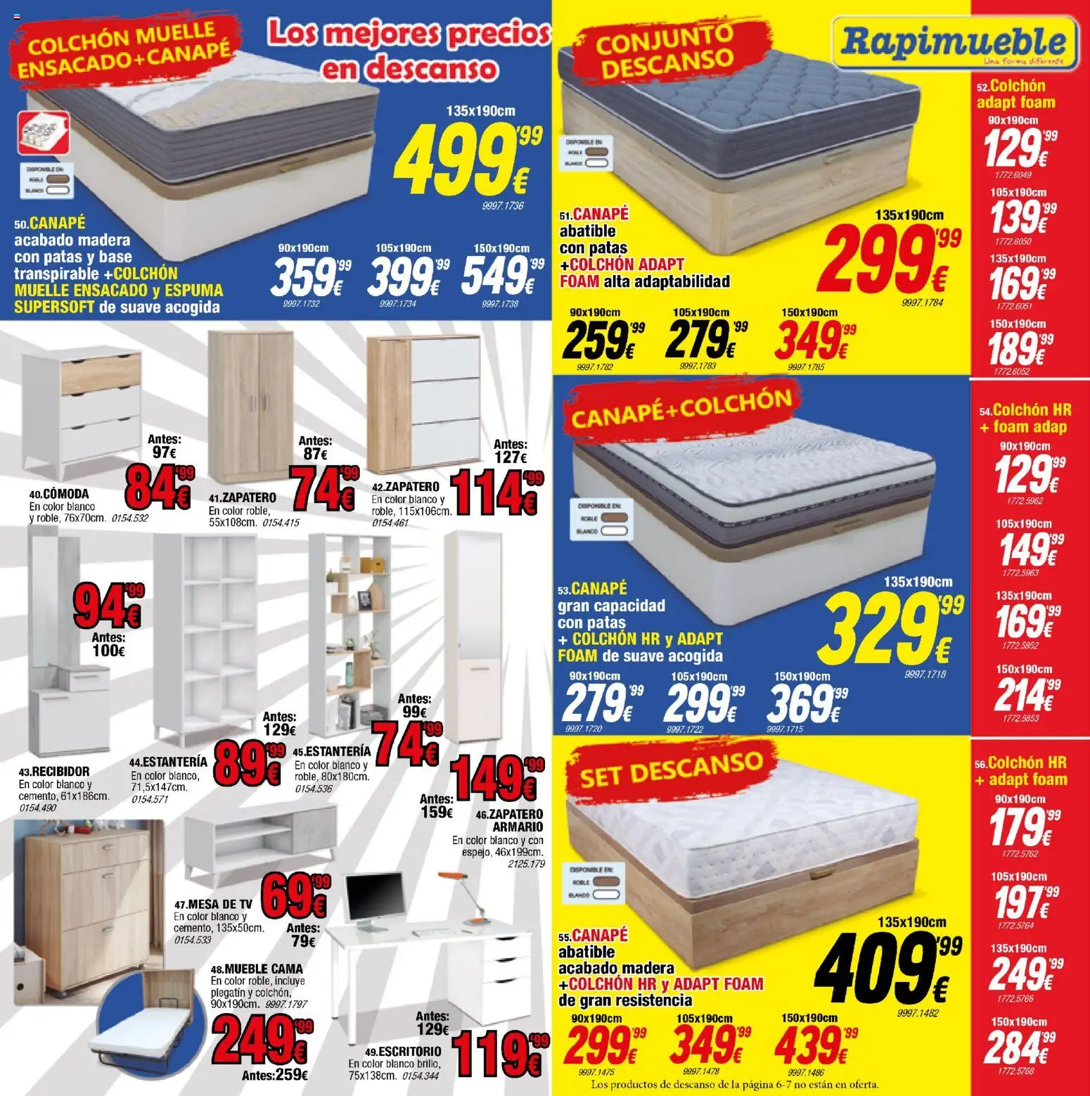 Rapimueble folleto - Página de 6 - Válido desde 01/11/2025