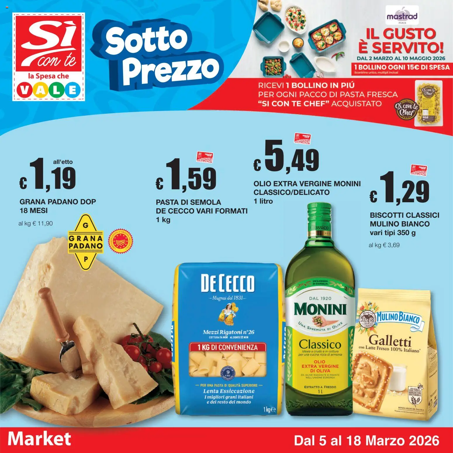 Sì con Te volantino Market - pagina 1 - valido dal 05/03/2026