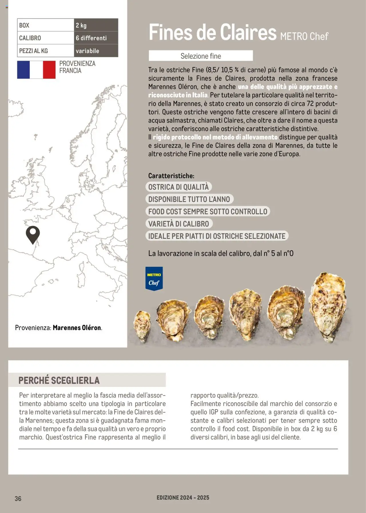 Catalogo Frutti di mare Metro	 - pagina 36 - valido dal 11/07/2024